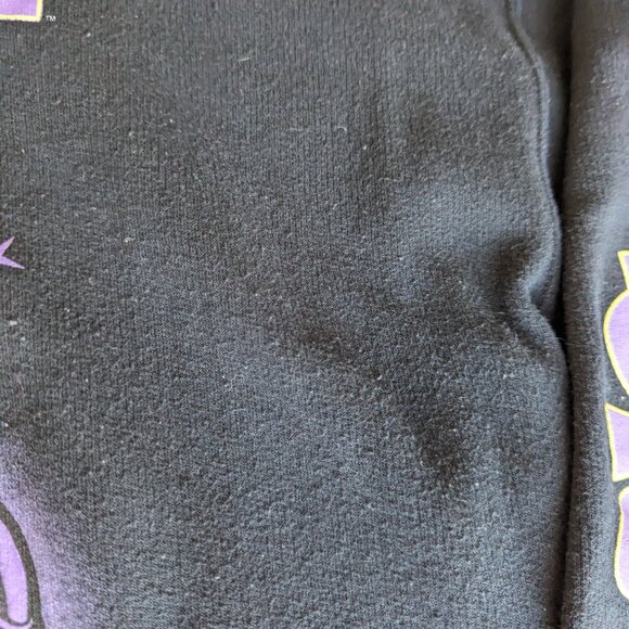 Bratz Dolls Y2K Black Crewneck Pullover Oversized Graphic Sweatshirt - Picture 7 of 11